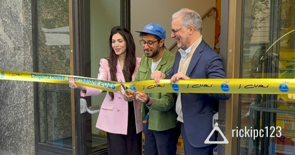 aglio del nastro alla Chiquita House per il Fuorisalone 2025