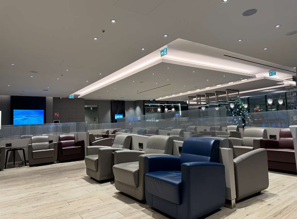 Interni lounge Piazza della Scala Ita Airways